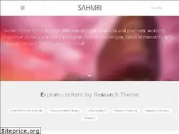 Sites similar to sahmri.com