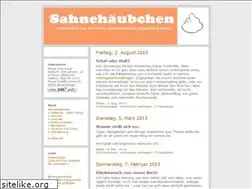 Sites similar to sahnehaeubchen.twoday.net