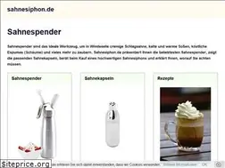 Sites similar to sahnesiphon.de