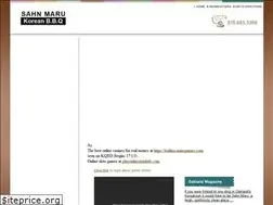 Sites similar to sahnmarukoreanbbq.com