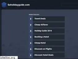 Sites similar to saholidayguide.com