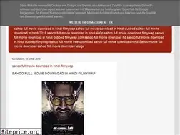 Sites similar to sahoofullmoviedownload.blogspot.com