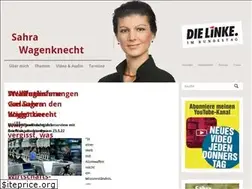 Sites similar to sahra-wagenknecht.de