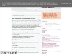 Sites similar to sai-oracle.blogspot.com