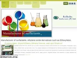 Sites similar to saibabasurfactants.com