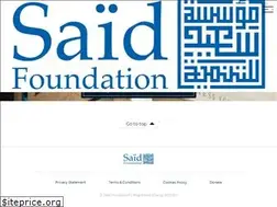 Sites similar to saidfoundation.org