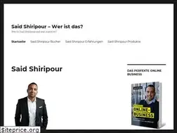 Sites similar to saidshiripour.biz