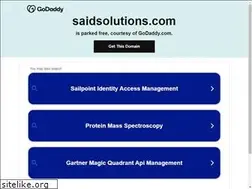 Sites similar to saidsolutions.com