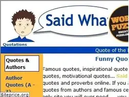 Sites similar to saidwhat.co.uk