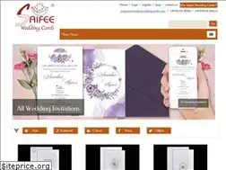 Sites similar to saifeeweddingcards.com