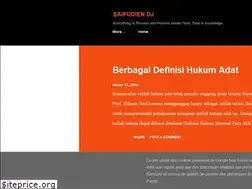 Sites similar to saifudiendjsh.blogspot.com