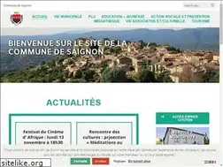 Sites similar to saignon.fr