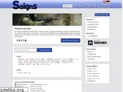 Sites similar to saigns.de