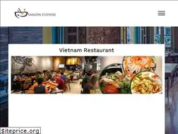 Sites similar to saigoncuisineflorida.com