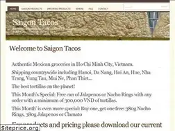 Sites similar to saigontacos.com