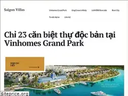 Sites similar to saigonvillas.vn