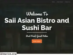 Sites similar to saiiasianbistrosushi.com