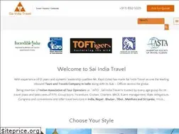 Sites similar to saiindiatravel.com