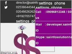 Sites similar to saiinfosolution.co.in