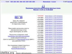 Sites similar to sailingraces.ru