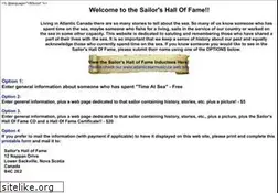 Sites similar to sailorshalloffame.ca