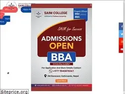 Sites similar to saim.edu.np