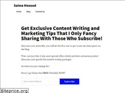Sites similar to saimamasood.com