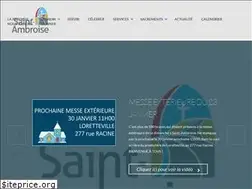 Sites similar to saint-ambroise.org