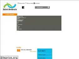 Sites similar to saint-ambroix.fr