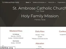 Sites similar to saint-ambrose.org