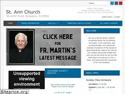 Sites similar to saint-ann.net