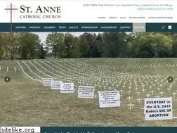 Sites similar to saint-anne.org