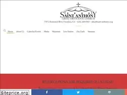 Sites similar to saint-anthonys.org