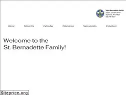 Sites similar to saint-bernadette.org