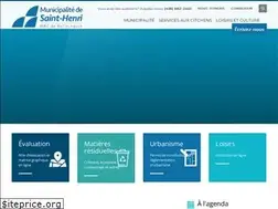Sites similar to saint-henri.ca