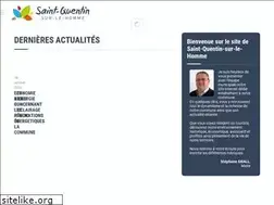 Sites similar to saint-quentin-sur-le-homme.fr
