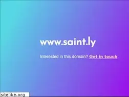 Sites similar to saint.ly