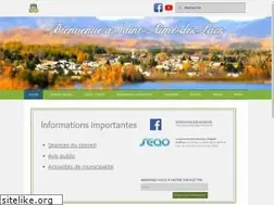 Sites similar to saintaimedeslacs.ca