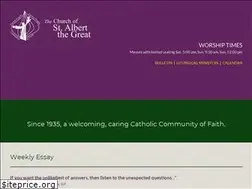 Sites similar to saintalbertthegreat.org