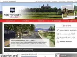 Sites similar to saintalexandre.fr
