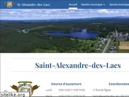 Sites similar to saintalexandredeslacs.com