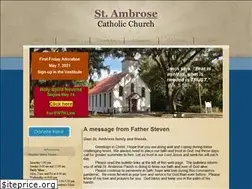 Sites similar to saintambrose-church.org