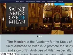 Sites similar to saintambroseofmilan.com