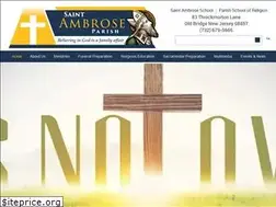 Sites similar to saintambroseparish.com