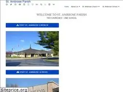 Sites similar to saintambroseparish.org
