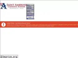 Sites similar to saintambroseschool.us