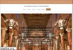 Sites similar to saintandrewpasadena.org