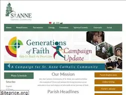 Sites similar to saintanne.org