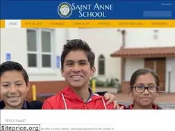 Sites similar to saintanneschool.net