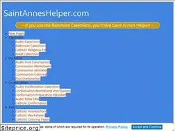 Sites similar to saintanneshelper.com